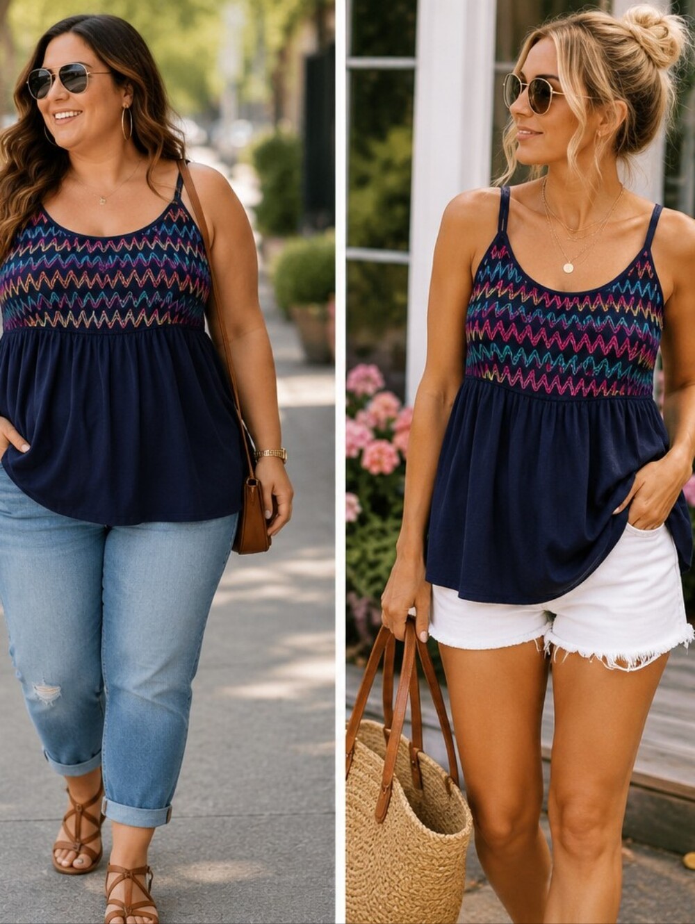 TORRID EMBROIDERED TANK TOP 🕸💜